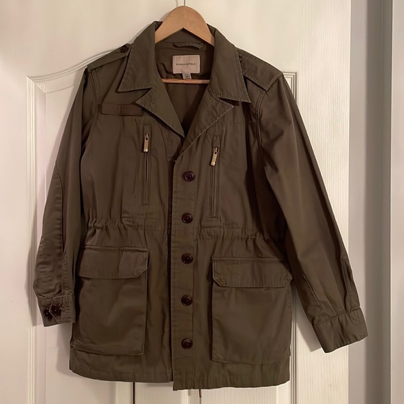 Banana Republic Utility Field Jacket NWOT size S - Picture 2 of 5
